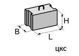 Фундаментные блоки для ручной кладки
