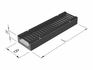 СГ-6. ЛВ 10.14.6 Лоток водоотводный с чугунной решеткой
