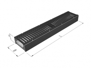 Лоток СУ-10 DN150 H100