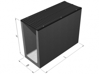 Лоток канальный К10. ЛВ 20.30.60. Класс C