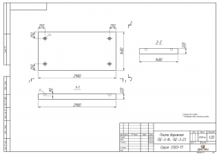 Чертеж ПД-3-23