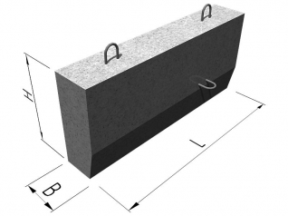 Блок бетонный Б-5